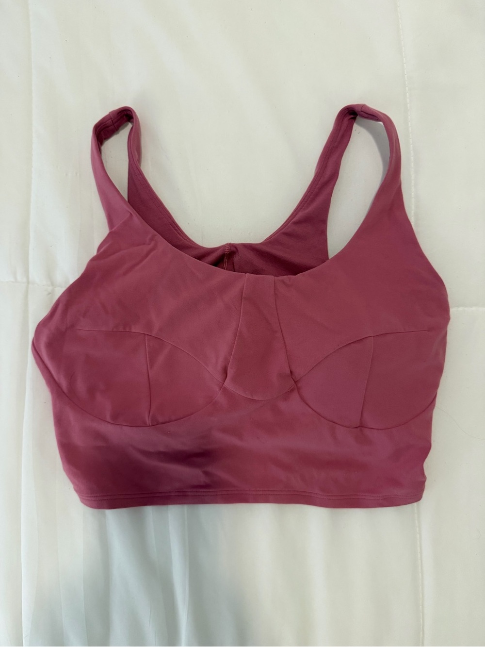 Pink Lululemon Sports Bra